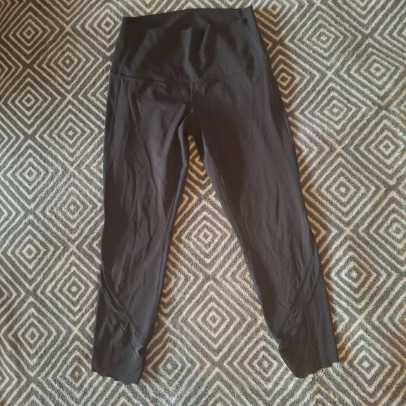 Lululemon Wunder Under HR Luxtreme Crop Black Sz 10 (23) - Picture 8 of 8